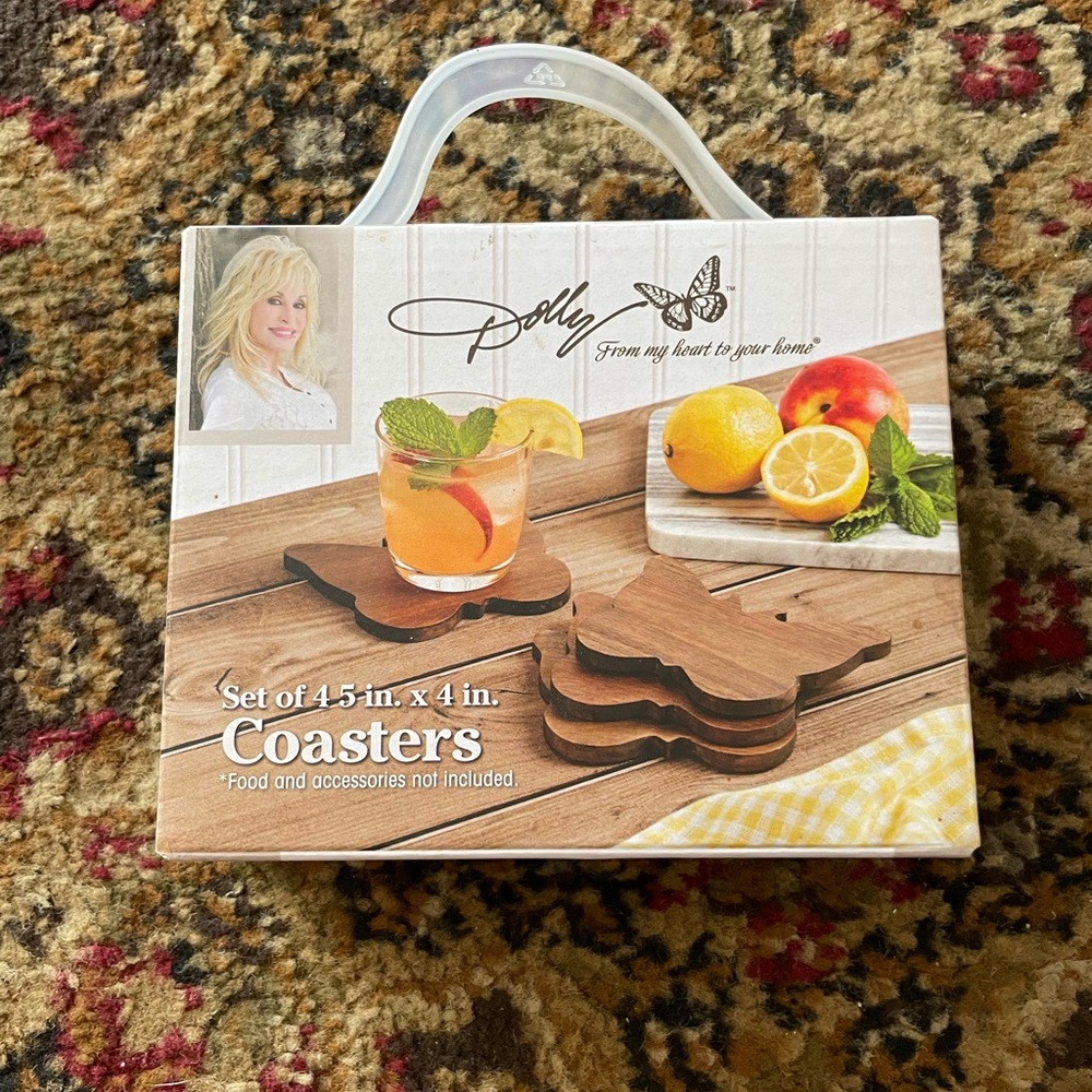 Dolly Butterfly Coasters *Sealed*